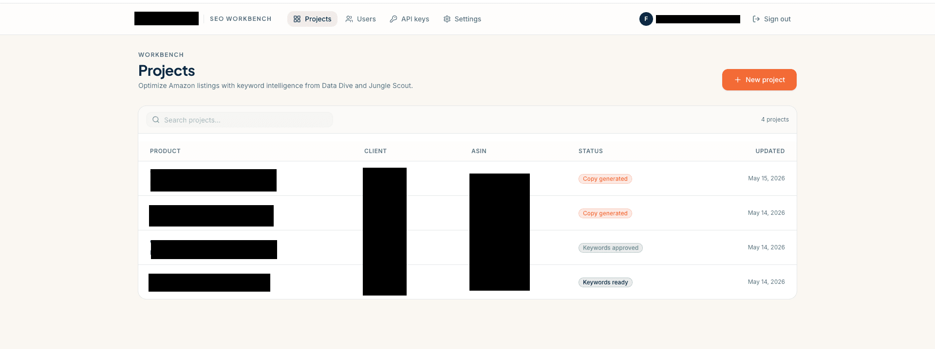 Listing Optimization Workbench screenshot 1 of 3